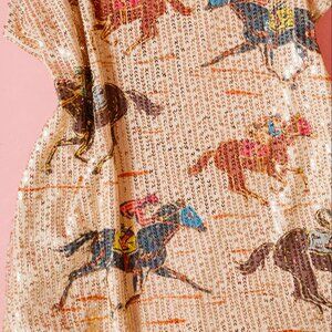 🏇Judith March - OFF TO THE RACES SLEEVELESS SEQUIN DRESS *New*🏇